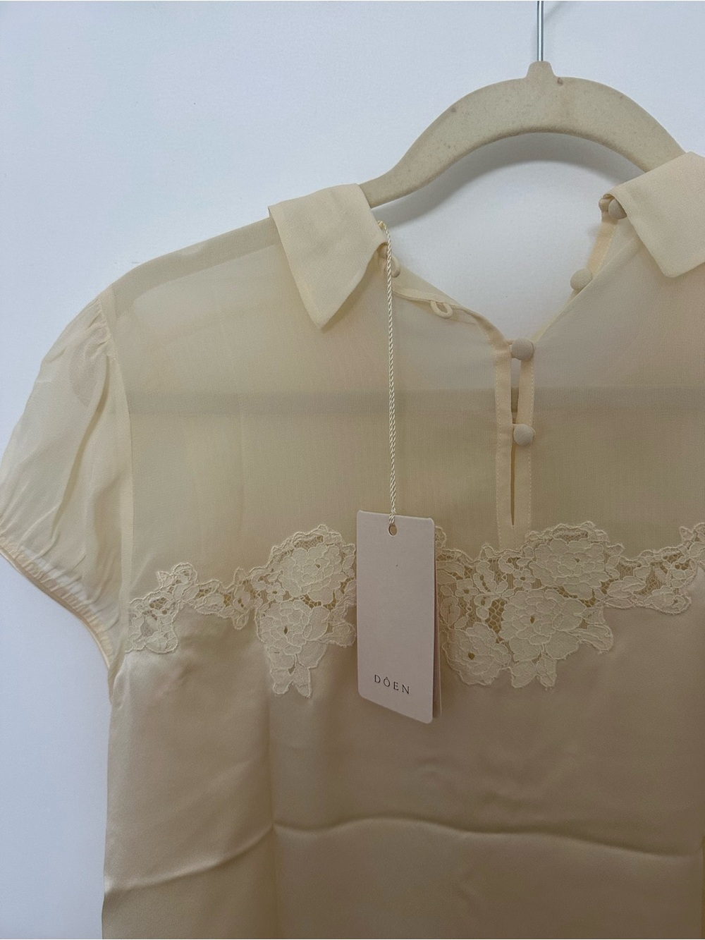 NWT Doen Perle Silk Dress - Picture 6 of 7